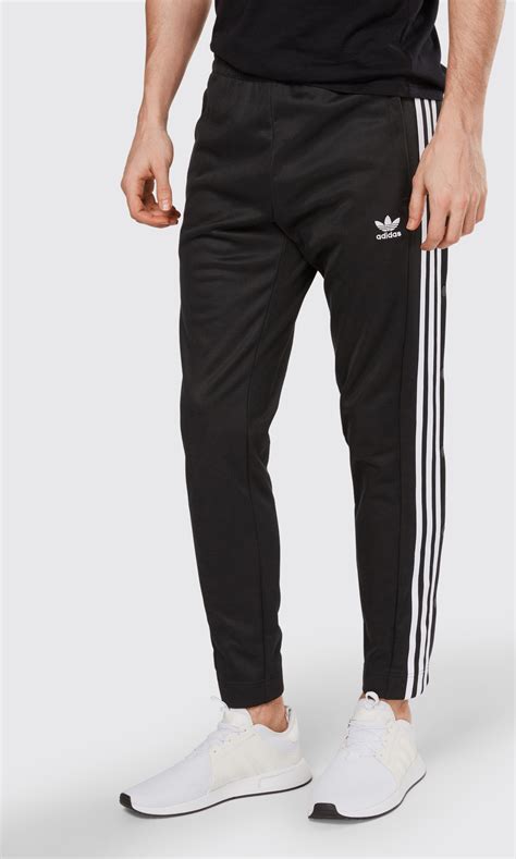 adidas jogginghose schwarzer streifen halb|schwarze Jogginghosen für Herren .